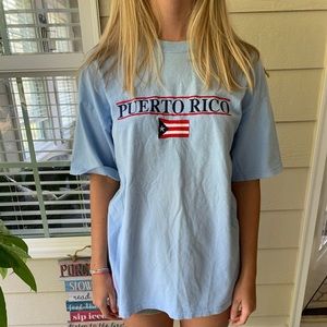 Puerto Rico Ultra Soft vintage T-shirt Size Large